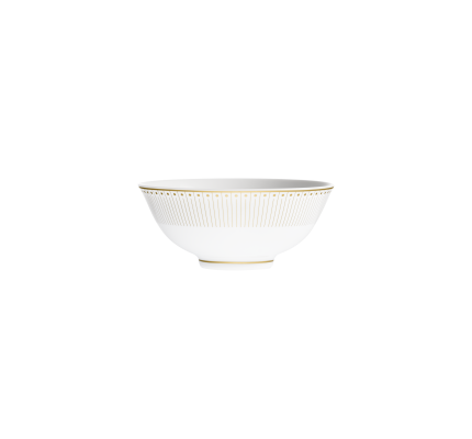 christofle porcelain chinese rice bowl gold finish 0