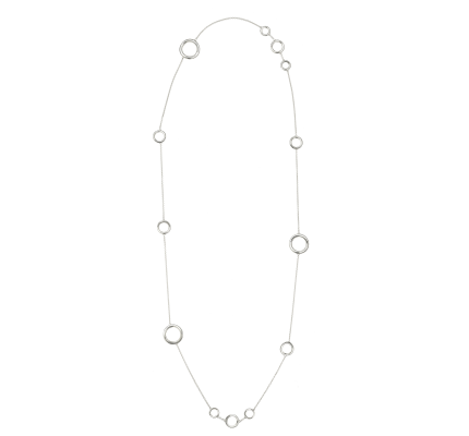 Sterling silver multi bangle rope 