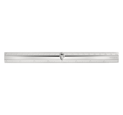 christofle silver-plated ruler 1