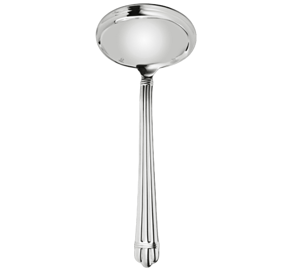 christofle gravy ladle aria  silver plated 1