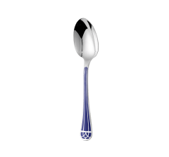 christofle silver-plated table spoon - marbled blue 1