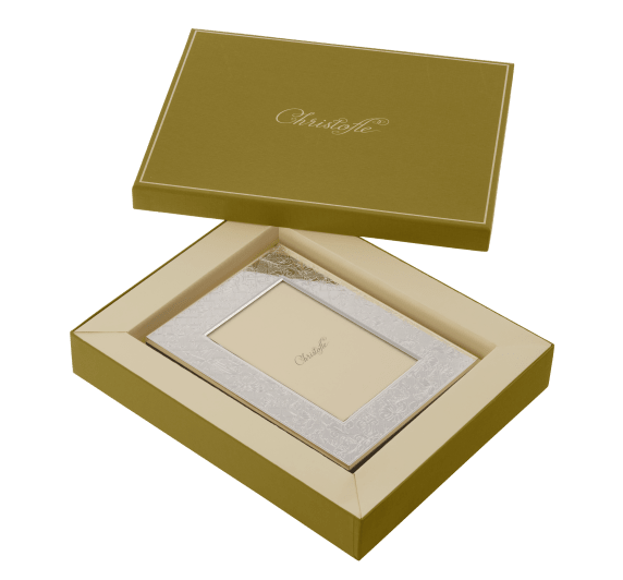 christofle silver plated picture frame - for 10 x 15 cm photos 2