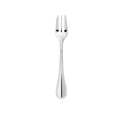 christofle fourchette à gâteaux en métal argenté 1