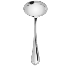 christofle gravy ladle spatours  silver plated 1