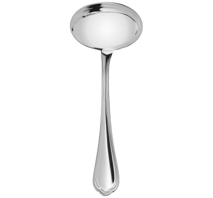 christofle gravy ladle spatours  silver plated 1