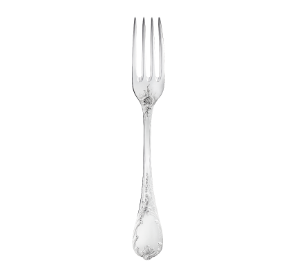 christofle dinner fork marly  silver plated 1