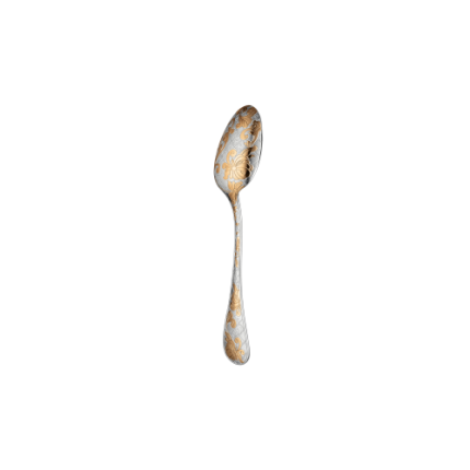 christofle partially gilded silver plated after dinner teaspoon 2