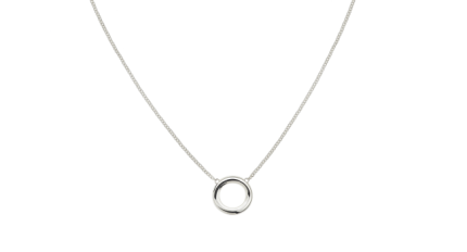 christofle sterling silver ring necklace 3