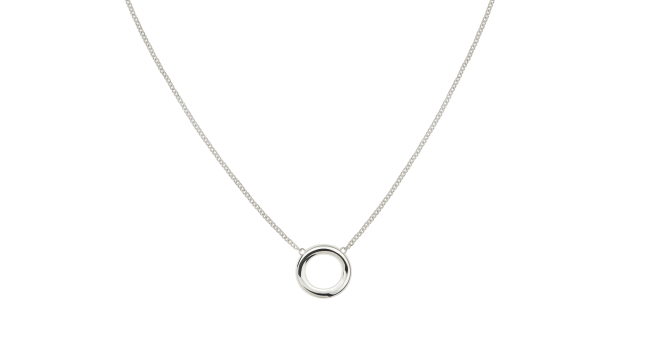christofle sterling silver ring necklace 3