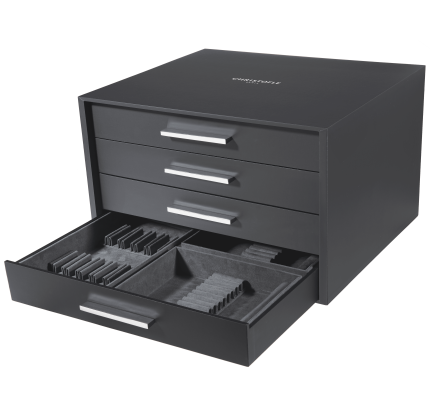 110-Piece Silver-Plated Flatware Set with Free Storage Chest