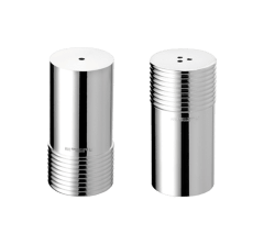 christofle silver plated salt and pepper shakers 1