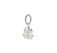 christofle sterling silver key chain ee - eugénie de montijo 1