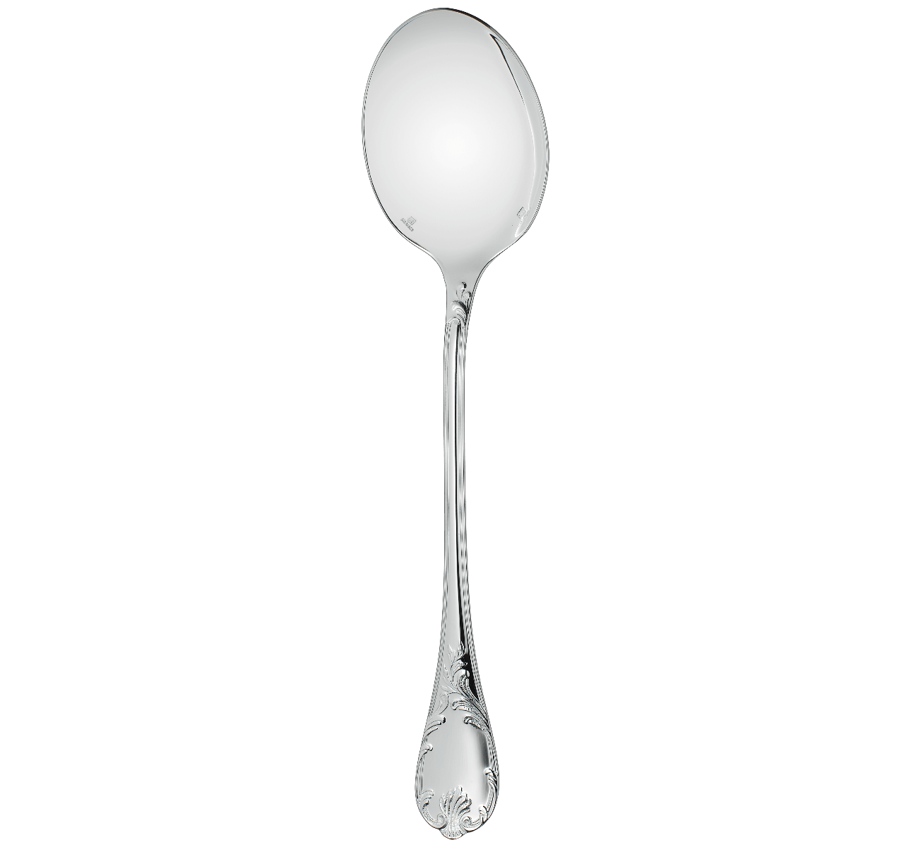 christofle cuillère à servir la salade en métal argenté 2