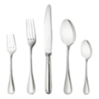 christofle individual place settings (5 pieces) malmaison  sterling sil 1