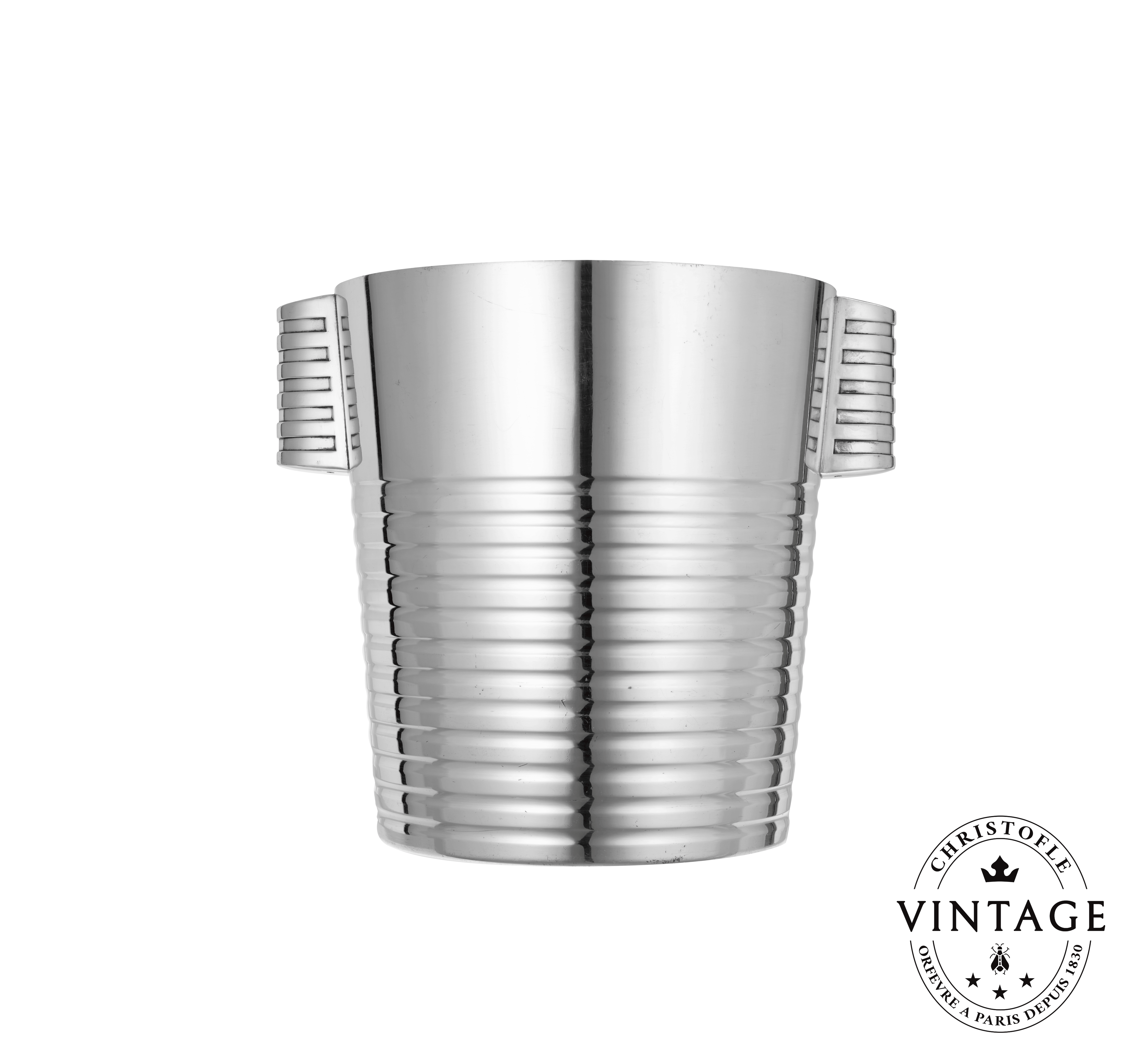 christofle vintage silvered champagne bucket 0
