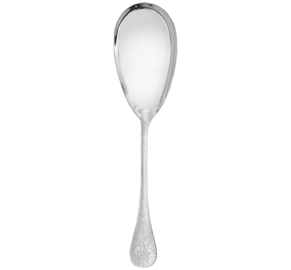 christofle rice and potato spoon jardin d'eden  silver plated 1