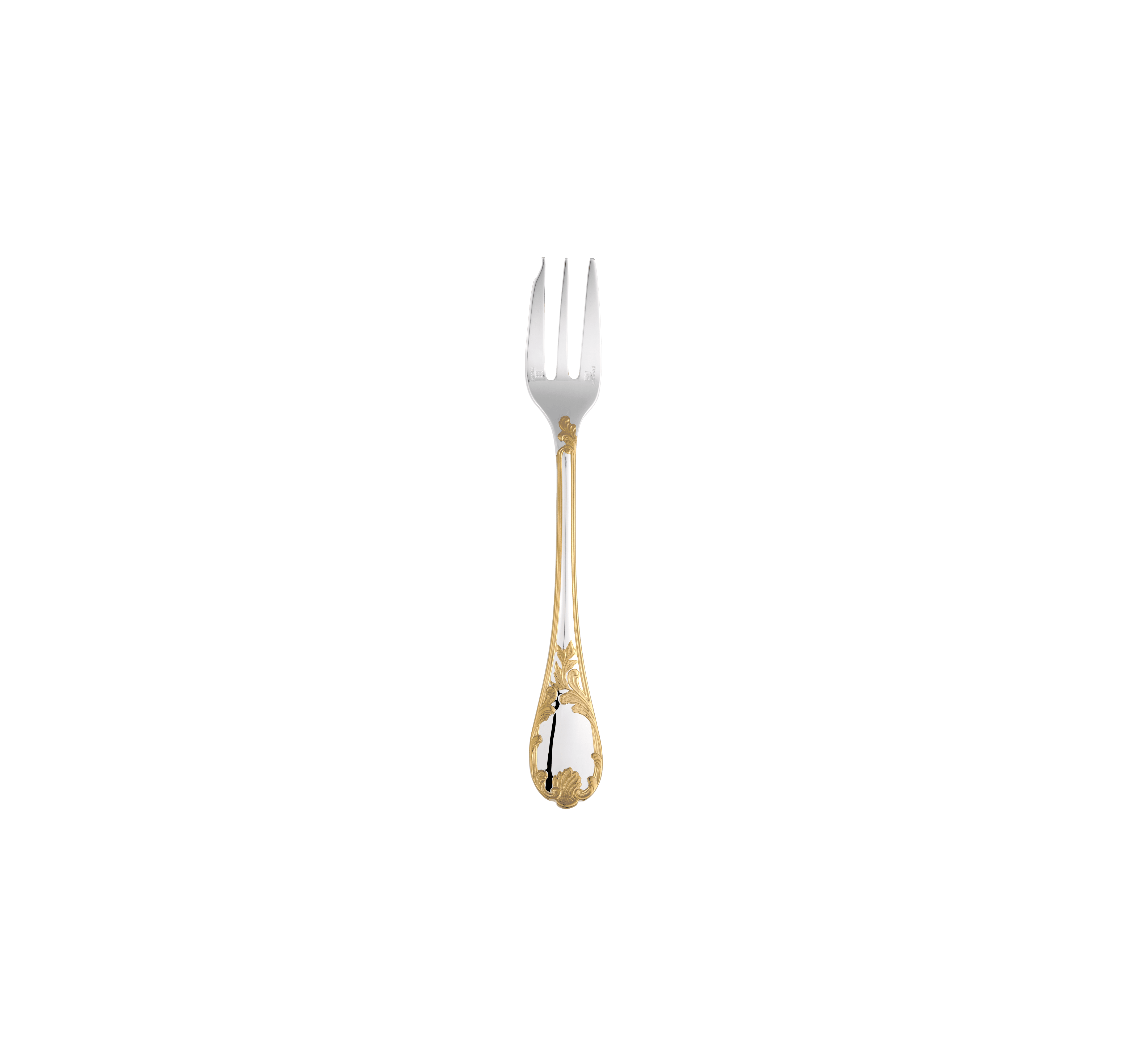 christofle silver-plated cake fork 1
