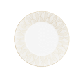 christofle Dinner Porcelain Plate Gold Finish