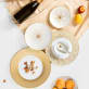 christofle porcelain underplate gold finish 3