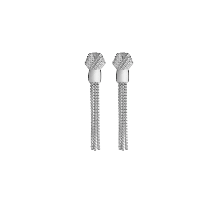 christofle sterling silver pendent earrings 1