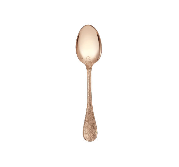 christofle dessert spoon jardin d'eden silver plated pink gold 00054014000501 1