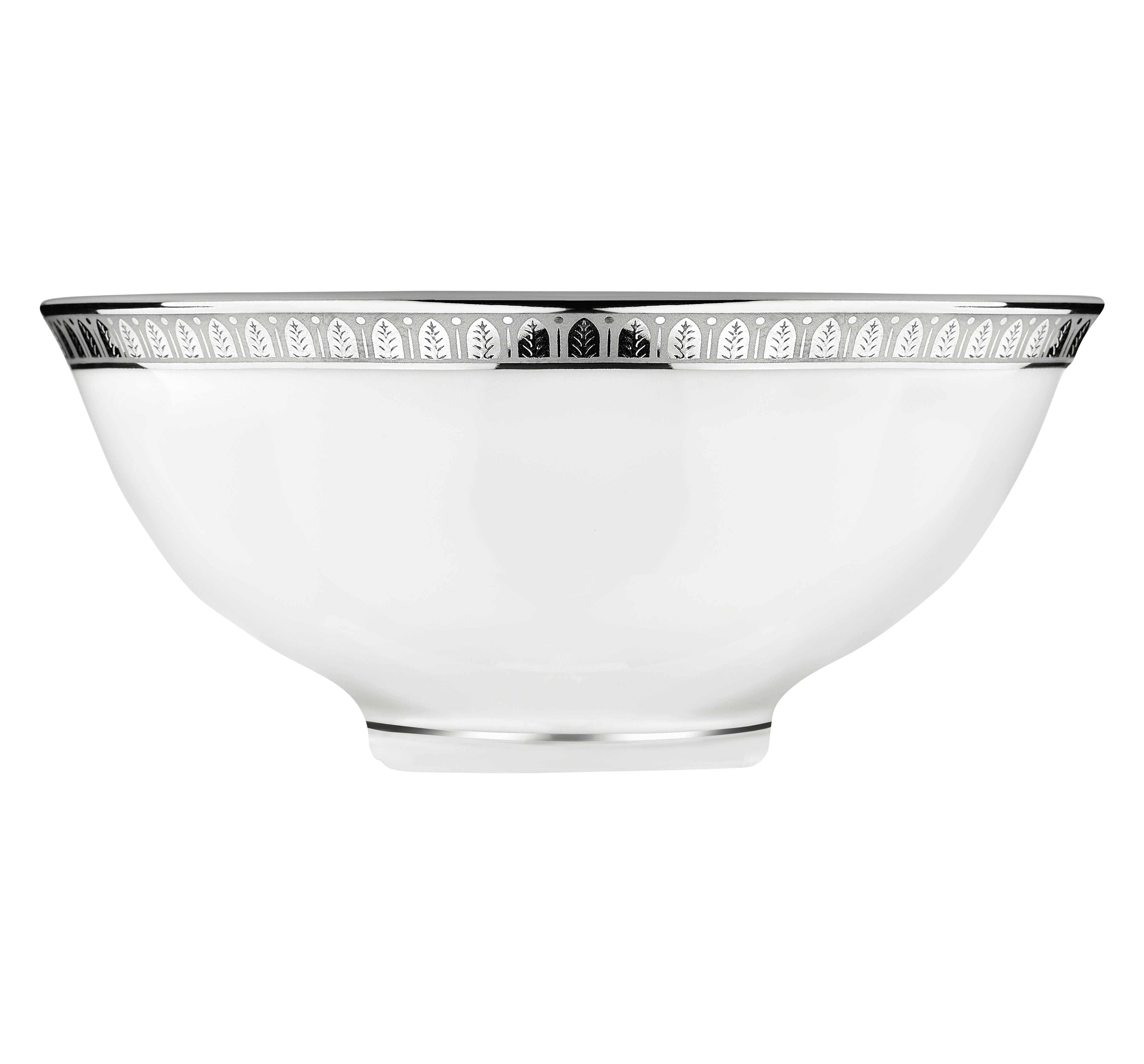 christofle porcelain chinese soup bowl platinum finish 1