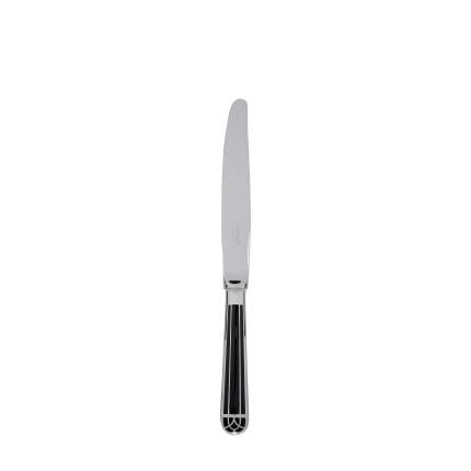 christofle silver-plated dessert knife - black 1