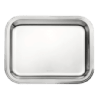 christofle Medium Silver-Plated Rectangular Tray - 26 x 20 cm