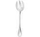 christofle salad serving fork perles  silver plated 1