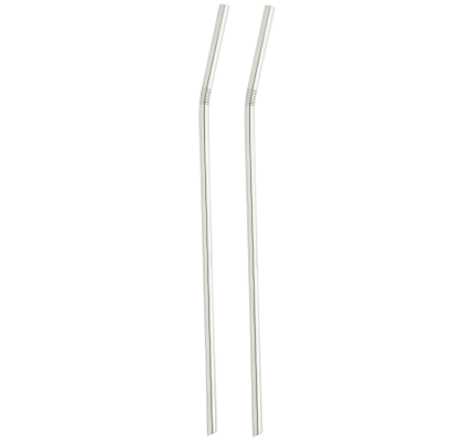 christofle set of 2 straws  uni  silver plated 3