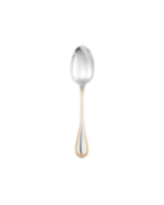 Partially Gilded Silver-plated Table spoon Malmaison