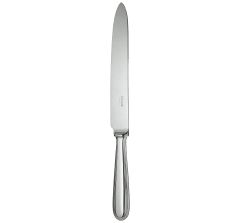 christofle carving knife perles  silver plated 1
