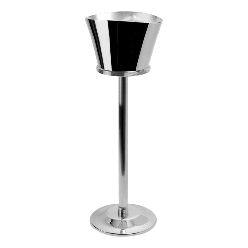 Silver Plated Champagne Ice Bucket Stand Bucket Not Included K T