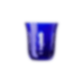 christofle blue crystal water glass 1