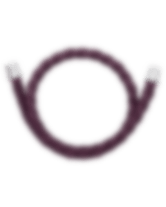 christofle duo complice violet leather band for bracelet 1
