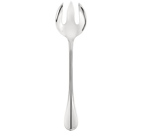 christofle salad serving fork albi  silver plated 1