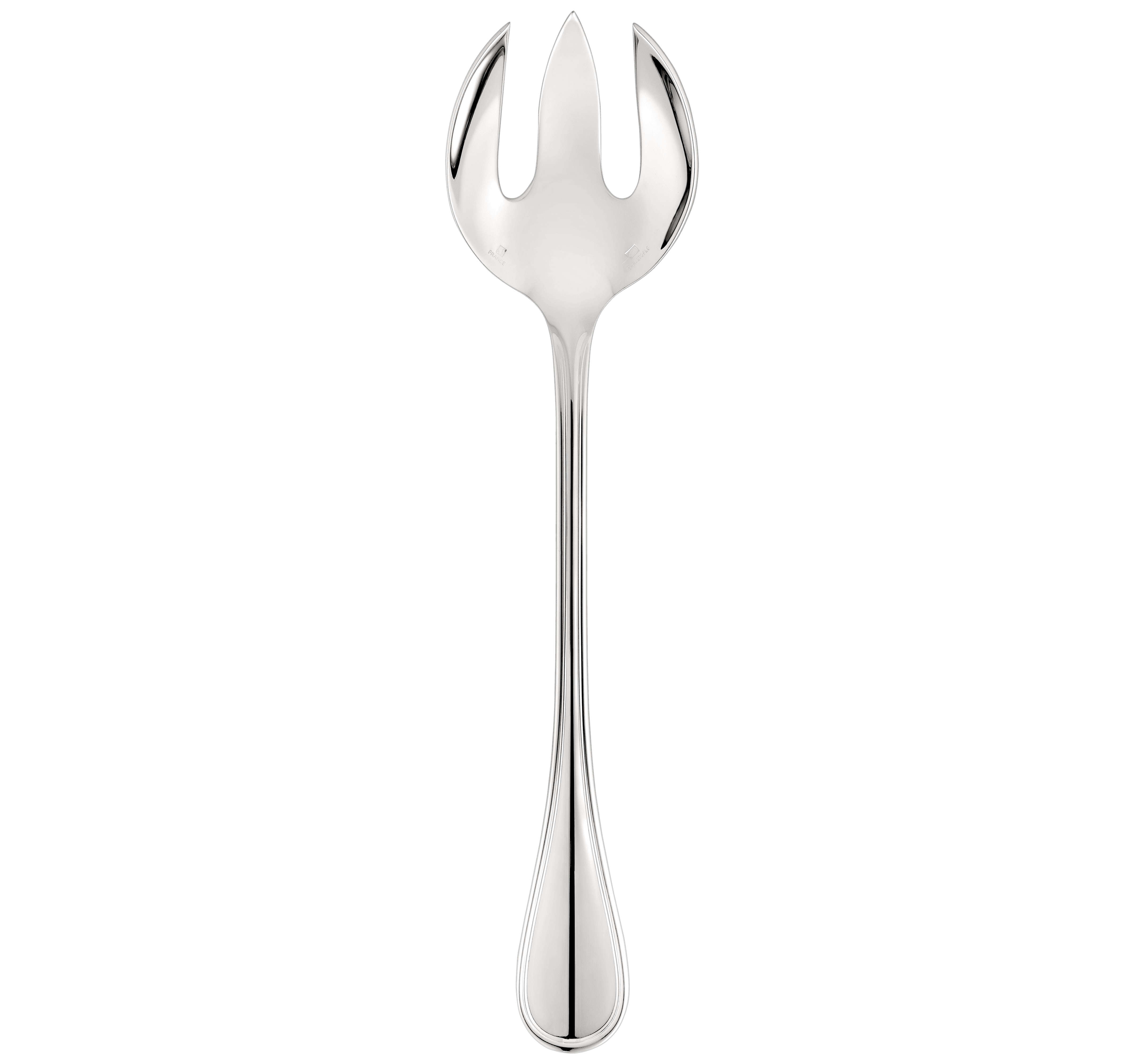 christofle silver-plated salad serving fork 1