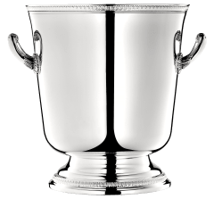christofle silver plated champagne bucket malmaison   1