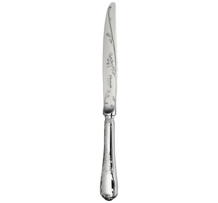 christofle silver plated dinner knife  1