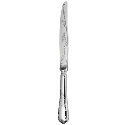 christofle dinner knife marly  silver plated 1