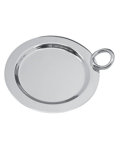 Silver-Plated Bottle/Carafe Coaster