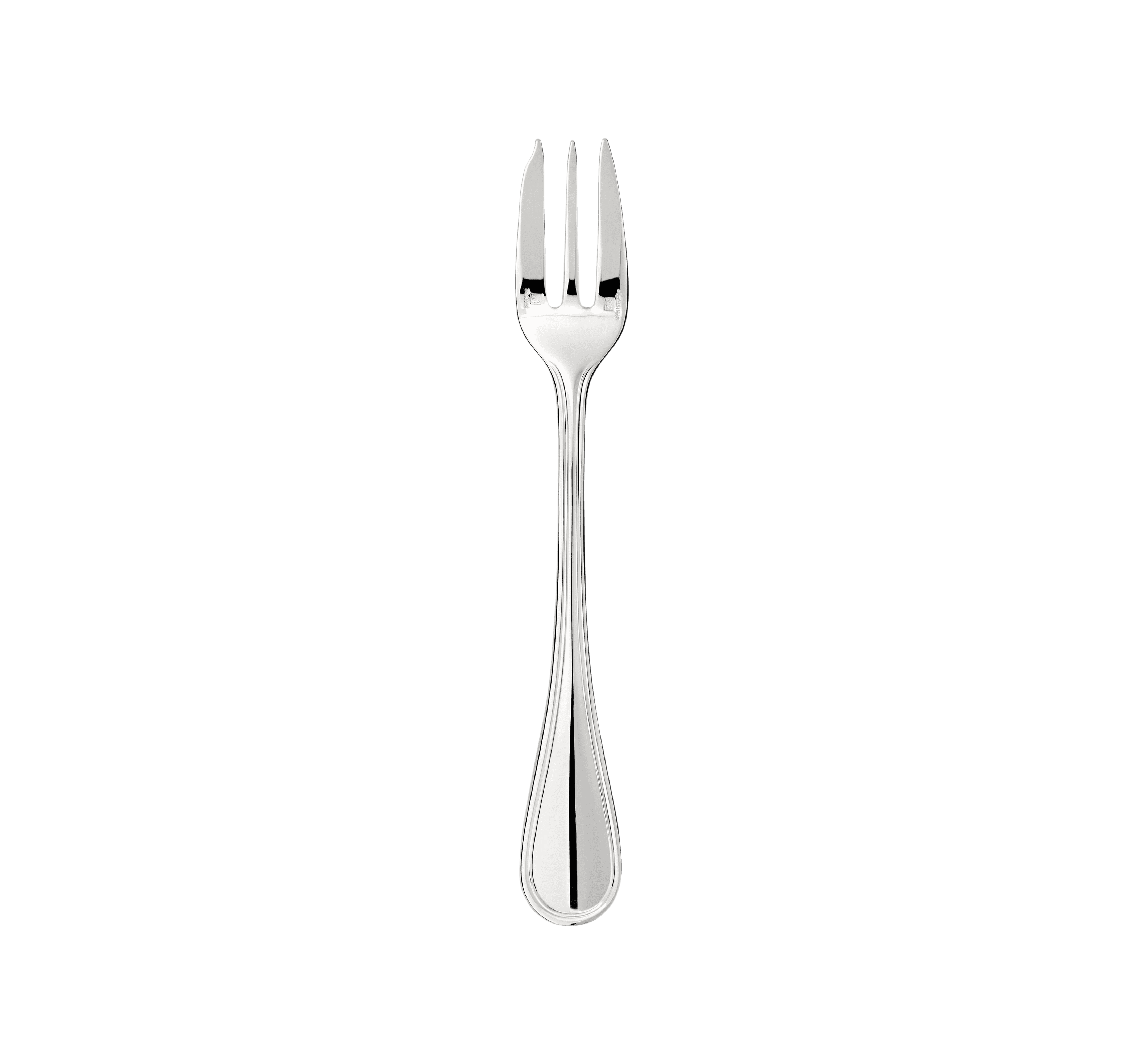 christofle silver-plated cake fork 1