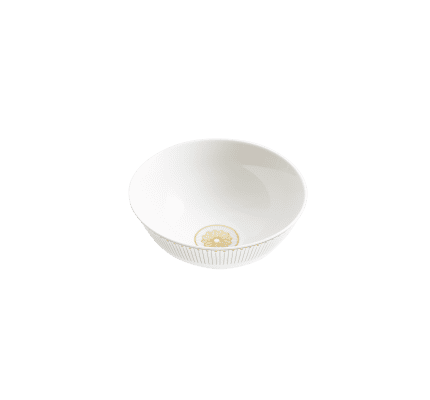 christofle porcelain chinese rice bowl gold finish 1