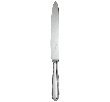 christofle Carving knife Perles  Silver plated