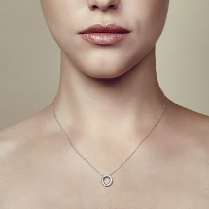 christofle necklace idole de christofle or et diamants gold 2
