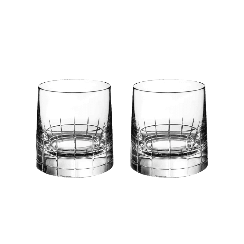 Christofle Crystal Old Fashioned Glasses Set of 2