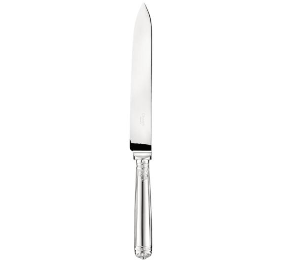 christofle carving knife malmaison  silver plated 1
