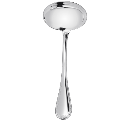 christofle gravy ladle malmaison  silver plated 0