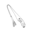 christofle sterling silver necklace lipstick box 0