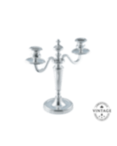 Two light Candelabra, Silverware - Vintage